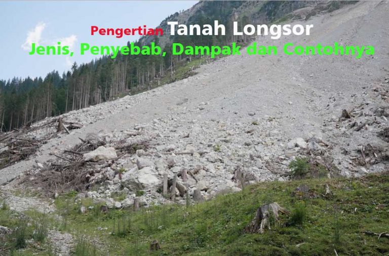 √ Pengertian Tanah Longsor, Jenis, Penyebab, Dan Dampaknya Lengkap ...