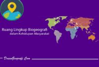 Ruang Lingkup Biogeografi dalam Kehidupan Masyarakat