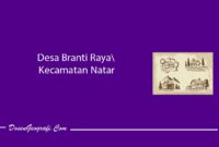 Desa Branti Raya Kecamatan Natar
