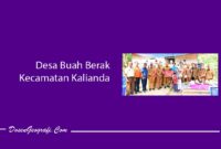 Desa Buah Berak Kecamatan Kalianda