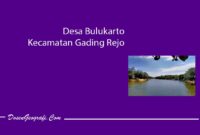 Desa Bulukarto Kecamatan Gading Rejo