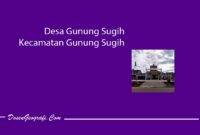Desa Gunung Sugih Kecamatan Gunung Sugih