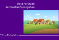 Desa Pasuruan Kecamatan Penengahan