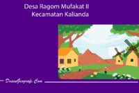 Desa Ragom Mufakat II Kecamatan Kalianda