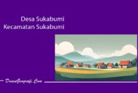 Desa Sukabumi Kecamatan Sukabumi