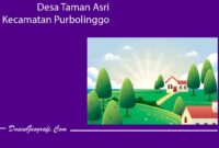 Desa Taman Asri Kecamatan Purbolinggo