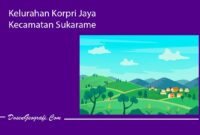 Kelurahan Korpri Jaya Kecamatan Sukarame