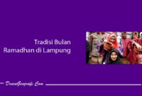 Tradisi Bulan Ramadhan di Lampung